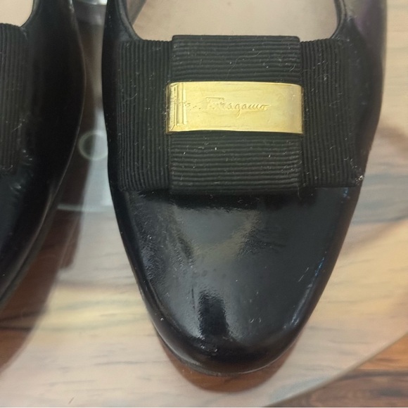 Salvatore Ferragamo Pumps Heel Leather - Picture 9 of 16